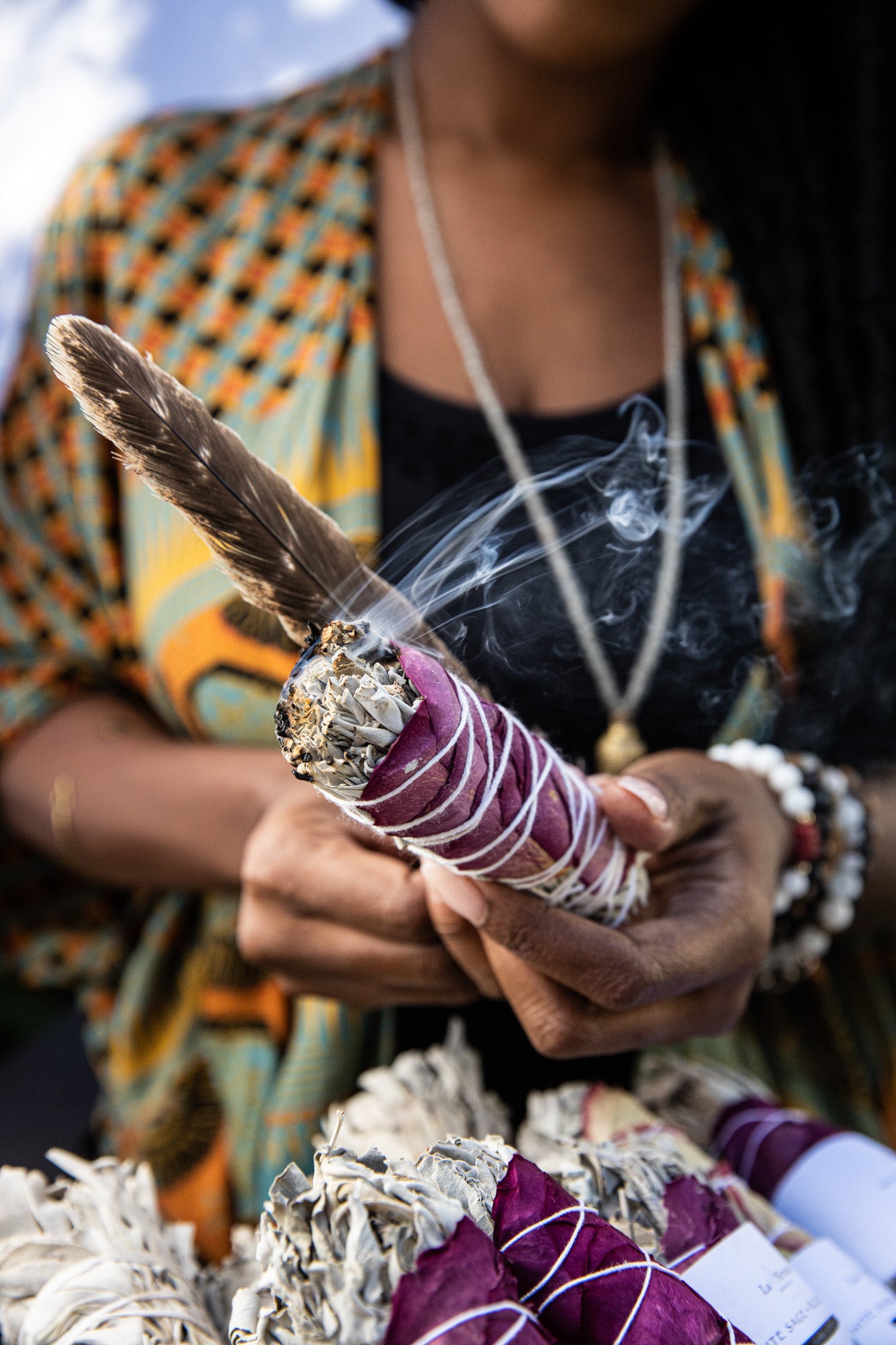
          THE HISTORY AND SYMBOLISM OF SAGE AND SMUDGING
        